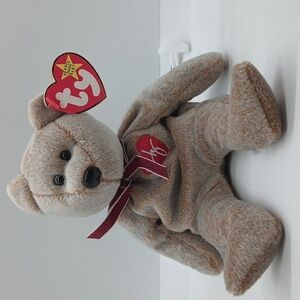 Ty 1999 Signature Bear Beanie Baby w/ Tags
